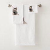 Ik wens je een prettige kleine, niet-giftige kat bad handdoek (Insitu)