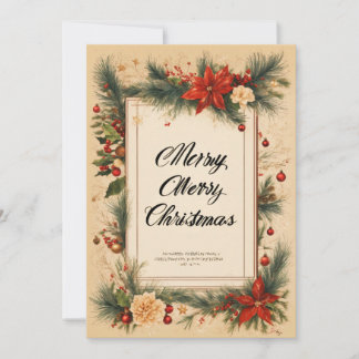 "Ik wens je een vrolijk kerstfeest gevuld met een  Feestdagenkaart