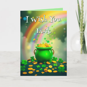Ik wens je veel geluk - St. Patrick's Day kaart