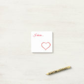 Ik wens post-it® notes (Op bureau)