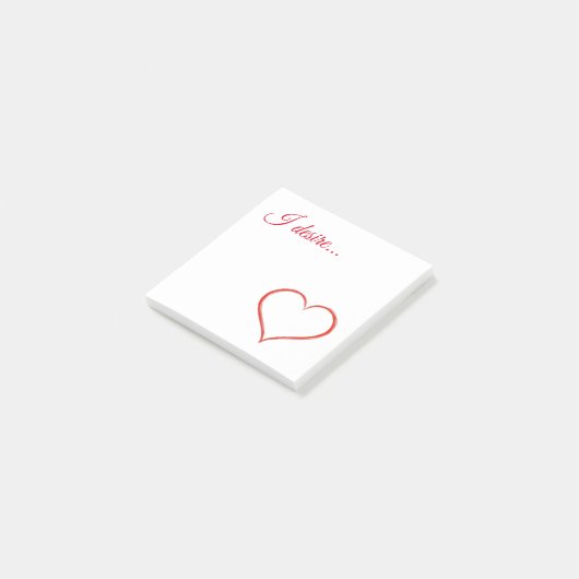 Ik wens post-it® notes (Schuin)