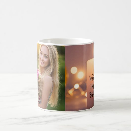 Ik wens u een fijne verjaardag koffiemok (Center)