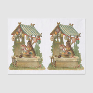 Ik wens u een gelukkige Pasen Tissuepapier