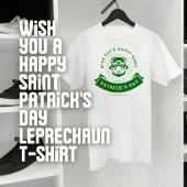 Ik wens u een gelukkige Saint Patrick's Day Leprec T-shirt