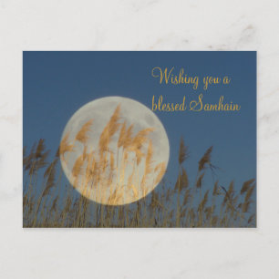 Ik wens u een gezegend Samhain Briefkaart