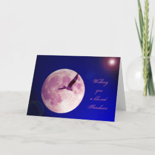 Ik wens u een gezegend Samhain Kaart