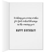 Ik wens u een Gezegende en gelukkige verjaardag (Binnen (Rechts))