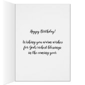 Ik wens u een Gezegende en gelukkige verjaardag (Binnen (Rechts))