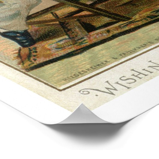 Ik wens u een opvallende tijd, Victoriaans uur Poster (Hoek)