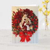 IK WENS U EEN "ZEER GEZEGENDE KERST" KAART (Gele Bloem)