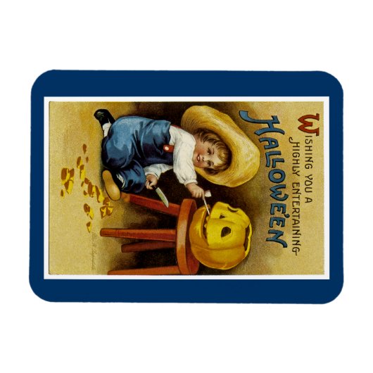 Ik wens u een zeer interessante halloween magneet (Horizontaal)