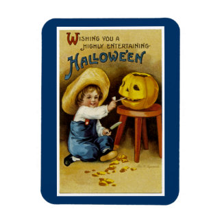 Ik wens u een zeer interessante halloween magneet