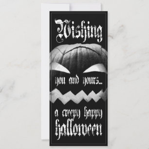 Ik wens u en u een griezelige Halloween