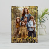 Ik wens u Prettige feestdagen verticale foto (Staand Voorkant)