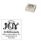 Ik wens u veel plezier met Kerstmis Rubberstempel (Gestempeld)