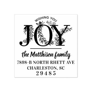 Ik wens u veel plezier met Kerstmis Rubberstempel