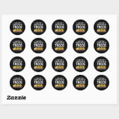 Ik werd gezegd dat er Tacos zouden zijn Ronde Sticker (Vel)