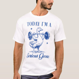 Ik werd te gekke, Funny Goose, ganzenmeme, T-shirt