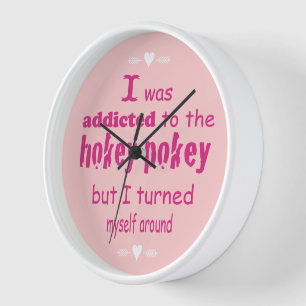 Ik werd toegewezen aan de Hokey Pokey Typografie Q