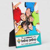 Ik werd toegewezen aan de Hokey Pokey Typografie Q Fotoplaat (Zijkant)