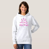 ik werd verliefd op deze gekke heels slogan hoodie (Voorkant volledig)