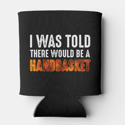 Ik werd verteld dat er een handmandje zou zijn. blikjeskoeler (Achterkant)