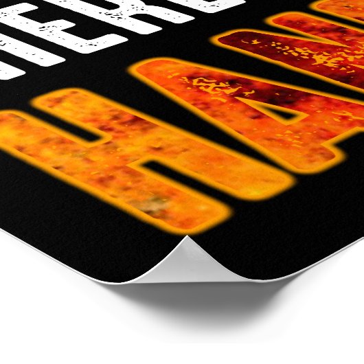 Ik werd verteld dat er een handmandje zou zijn. poster (Hoek)