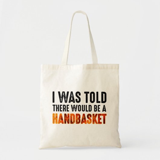Ik werd verteld dat er een handmandje zou zijn. tote bag (Voorkant)