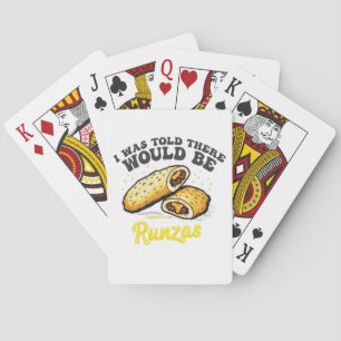 Ik werd verteld dat er runzas Fijne Kost zou zijn Pokerkaarten
