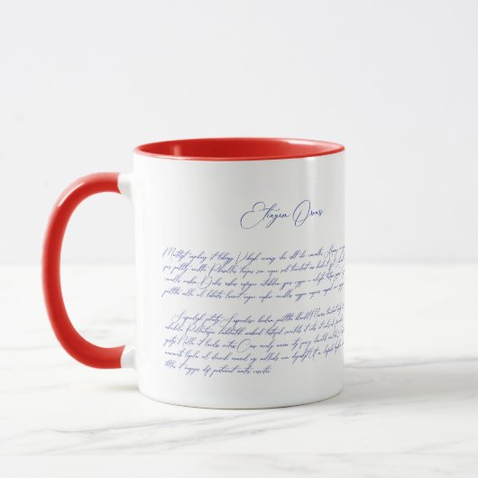 Ik werd wakker als dit thema grappige schrijver sl mok (Links)