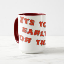 Ik werd wakker en had mok nodig