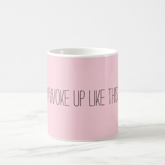 Ik werd zo wakker magische mok (Center)