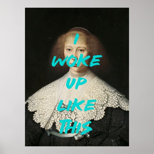 Ik werd zo wakker poster (Voorkant)