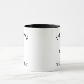 Ik werk hard zodat mijn kat een beter leven kan he mok (Midden)