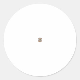 Ik Werk Hard Zodat Mijn Kat Kan Slapen Kat Grappig Ronde Sticker