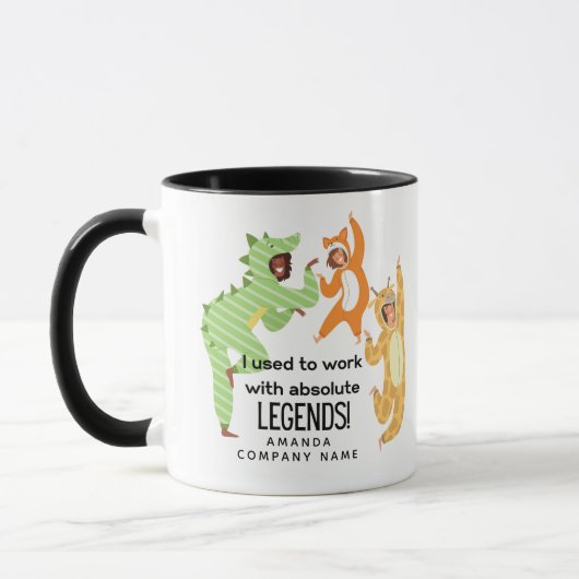 Ik werk met absolute legendes. Verlaten Mok (Links)
