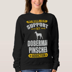 Ik werk om mijn Doberman Pinscher advies D te onde Trui