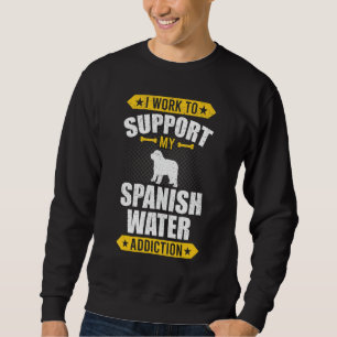 Ik werk om mijn Spaanse waterdichte hond te onders Trui