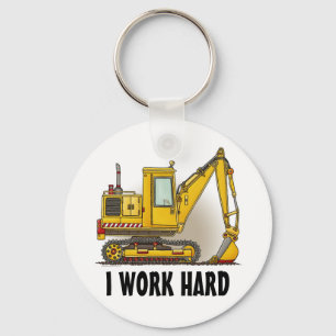 Ik werk Sleutelhanger voor hard Digger Shovel