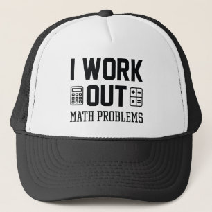 Ik werk uit Wiskunde problemen Trucker Pet