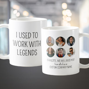 Ik werkte vroeger met Legends 6 Coworker Photo Koffiemok