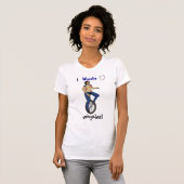Ik wielliefde Unicycles! T-shirt (Voorkant volledig)