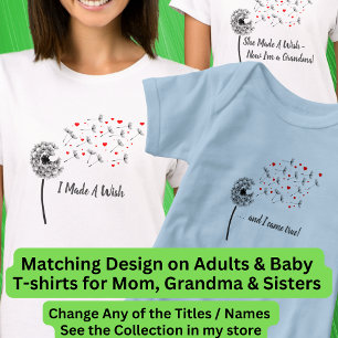 Ik (wij, zij) maakte een wens, Dandelion wil dames T-shirt
