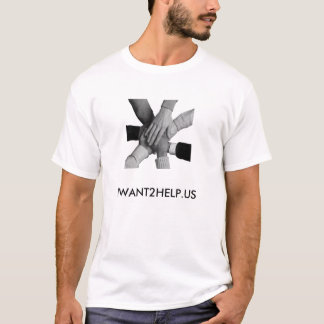 Ik wil 2 Hulp Ringer T-shirt - Wit