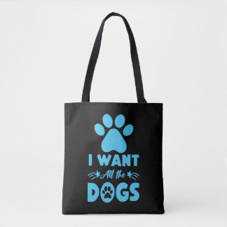 Ik wil alle honden draagtas