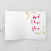 Ik wil alleen Kerstmis. Feestdagen Kaart (Binnen)