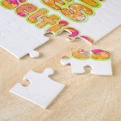 Ik wil alleen koffie Drinken met levens en T Legpuzzel (Zijkant)