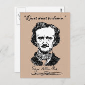 Ik wil alleen maar dansen briefkaart (Voorkant / Achterkant)