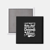 ik wil alleen maar dingen bakken en naar kerst mov magneet (Voorkant / Achterkant)