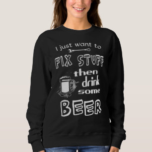 Ik wil alleen maar iets oplossen en dan wat bier-m trui